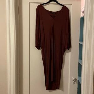 NWOT All Saints drapey flowy dress